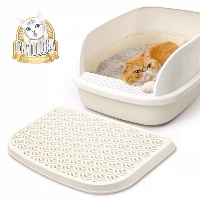 Catidea Splash-Proof Mat Cat Litter Mat Cat Litter Footstep Cat Litter Pad