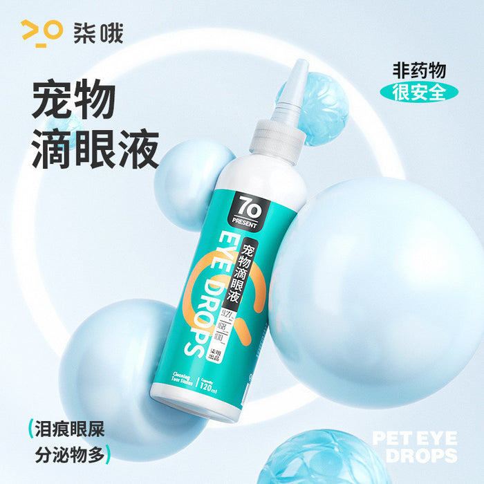 7o Pet Eye Drops for Cats & Dogs – Eye Wax Cleaning & Tear Stain Removal (120ml)