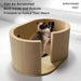 Double Holes Cat Tunnel Cat Scratch Board Cat House Cat Nest Integrated Wear-Resistant Cat Toys