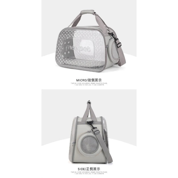 Moorpet Portable Cat & Dog Carrier Sling Bag (Grey)