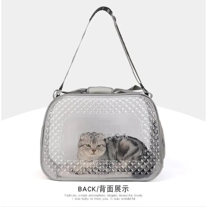 Moorpet Portable Cat & Dog Carrier Sling Bag (Grey)