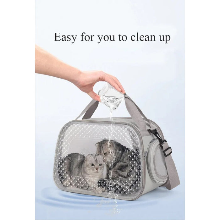 Moorpet Portable Cat & Dog Carrier Sling Bag (Grey)