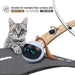 FOFOS 360° Self Rolling Interactive Ball Toy for Cat (Pink)