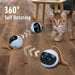 FOFOS 360° Self Rolling Interactive Ball Toy for Cat (Pink)