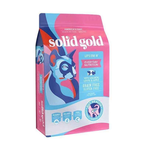 Solid Gold Salmon, Lentil & Apple Dry Cat Food 3lbs